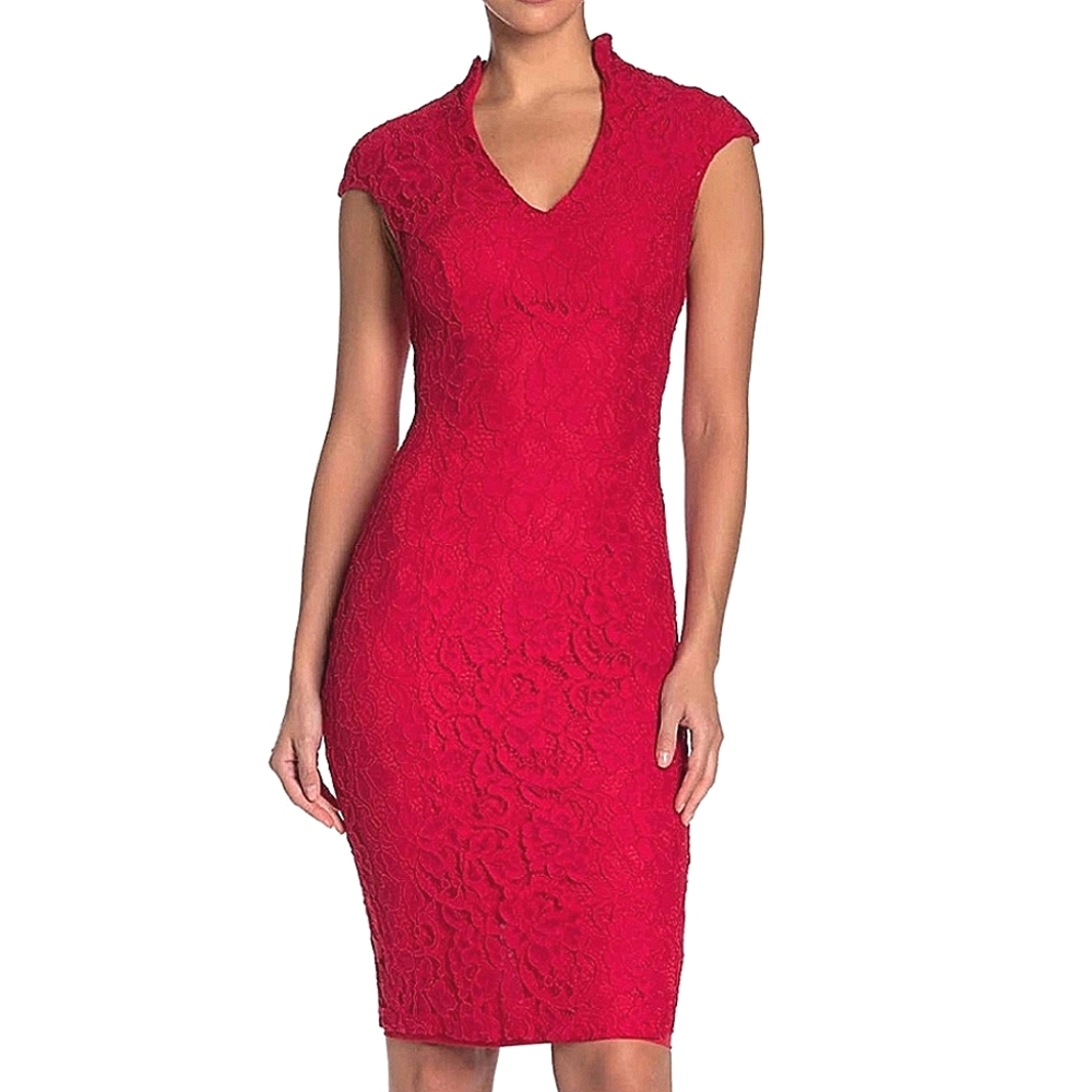 ALEXIA ADMOR | Lace Sheath 10/12